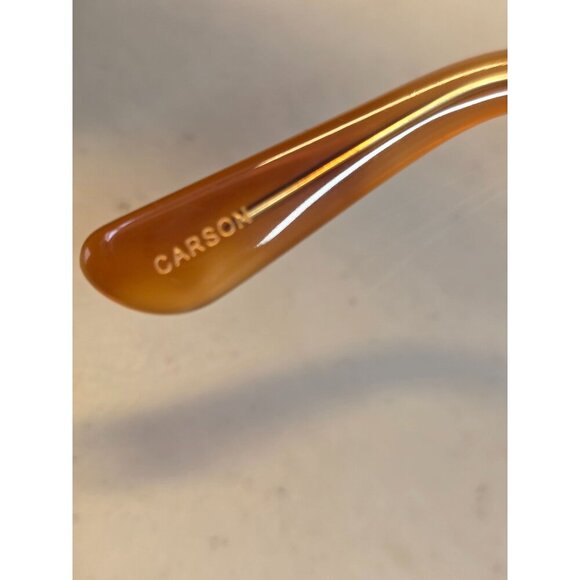 Diff Carson DS-BN39 Desert Sand Sunglasses Womens M Hand Cut Brown Lens NEW - Picture 5 of 11